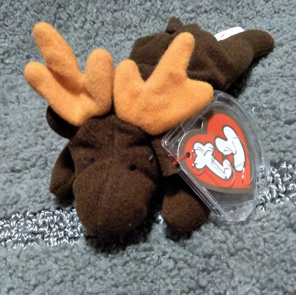 Teenie Beanie Chocolate The Moose MWMT
